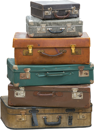 Other people’s luggage is your constant reminder that your past-life experiences and beliefs are inseparable from your life today.